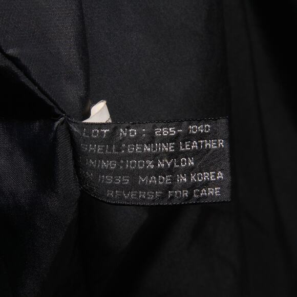 Vintage 80s JC Penney Long Leather Duster Trench Coat Size 18W - Picture 10 of 12